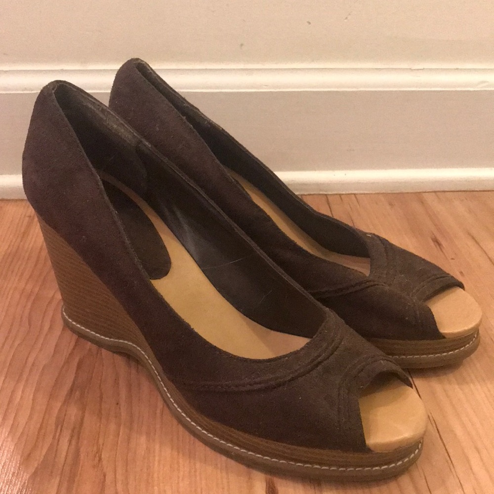 Womens Wedges. Brown/Tan. Cato. Size 10